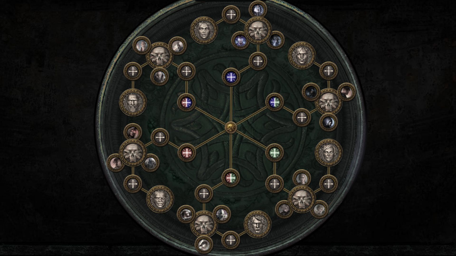 Ascendant passives nodes (Image via Grinding Gear Games)